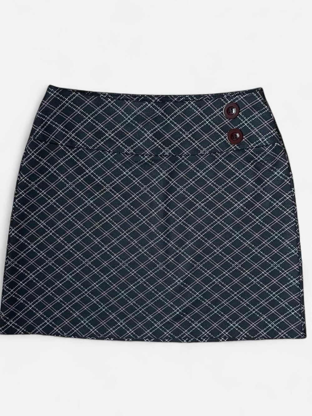 New York & Companny Plaid Mini Skirt